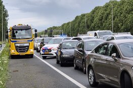 Gewonden en veel schade bij ongeluk op A7