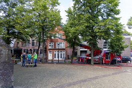 Brand in Parkstraat in Zaandam