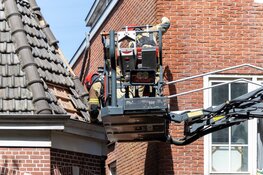 Brand in Parkstraat in Zaandam
