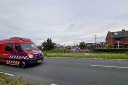 Persoon te water in Koog aan de Zaan