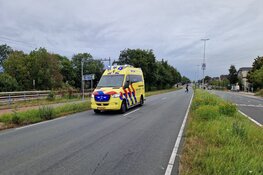 Persoon te water in Koog aan de Zaan