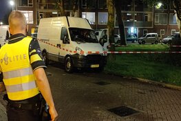 Bestelbus in brand in Zaandam
