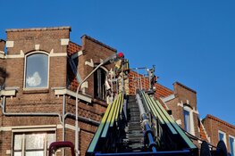 Brand in centrum Zaandam