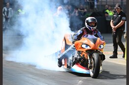 René van den Berg naar 2e plaats op EK Dragrace