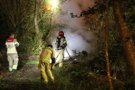 Gestolen scooter in brand in Assendelft