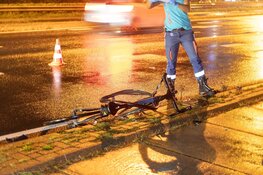 Ongeluk op fietspad in Krommenie