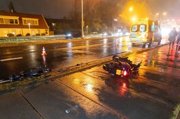 Ongeluk op fietspad in Krommenie