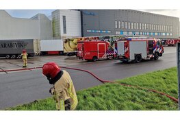 Brand bij Albert Heijn distributiecentrum Zaandam