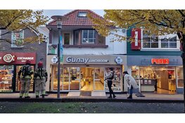 Brand in woning boven Lunchroom in Zaandam