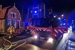 Brand in woning Dorpsstraat Assendelft