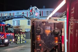 Dak van woning afgewaaid aan Haya van Somerenstraat in Zaandam