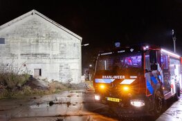 Brand in verlaten pand aan Noorddijk in Wormerveer