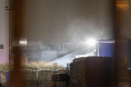 Brand in verlaten pand aan Noorddijk in Wormerveer