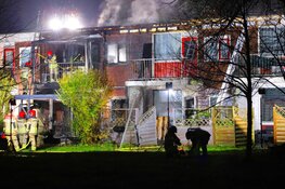 Gewonde bij brand in Albardastraat in Zaandam