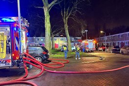 Gewonde bij brand in Albardastraat in Zaandam