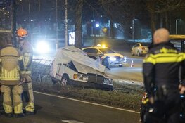 Persoon overleden bij eenzijdig ongeval op Prins Bernhardweg