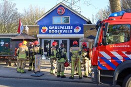 Brandmelding bij cafetaria in Zaandam