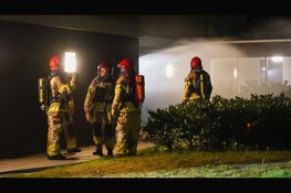 Flat in Zaandam deels ontruimd na brand in kelderbox