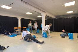 Jonge talenten Theatermijn brengen indrukwekkende voorstelling tijdens Theater Na de Dam