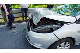 Dubbel ongeval op N516 bij Oostzaan