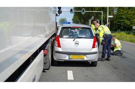 Dubbel ongeval op N516 bij Oostzaan