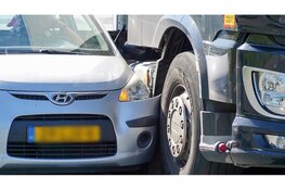 Dubbel ongeval op N516 bij Oostzaan