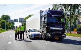 Dubbel ongeval op N516 bij Oostzaan