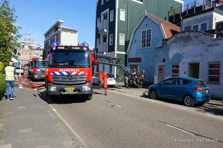 Grote brand in centrum Zaandam