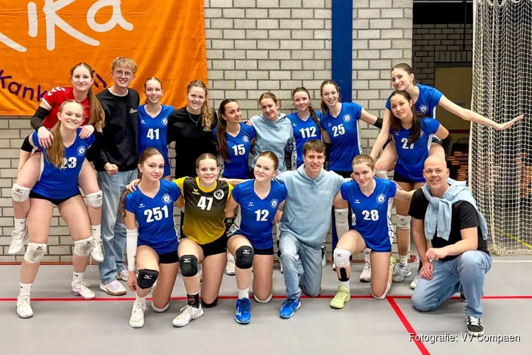 Compaen Meiden A1 naar Nederlands Kampioenschap