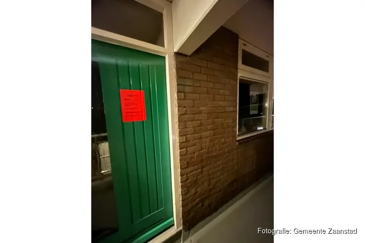 Zaanstad sluit twee panden vanwege illegale activiteiten