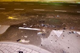 Flinke schade na ongeval in Zaanse woonwijk