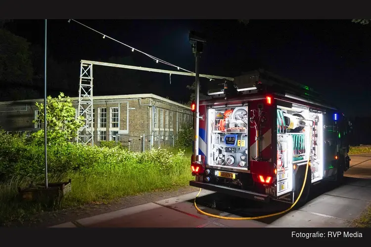 Brandstichting in leegstaand pand op Hembrug terrein