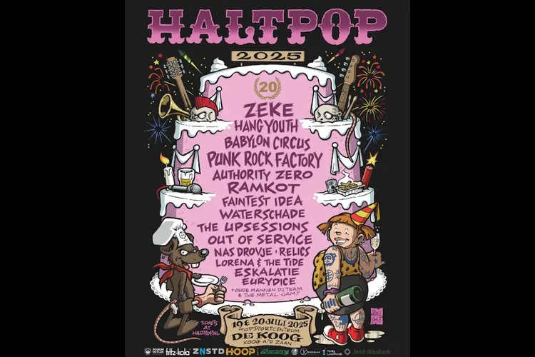 HALTPOP viert 20-jarig jubileum