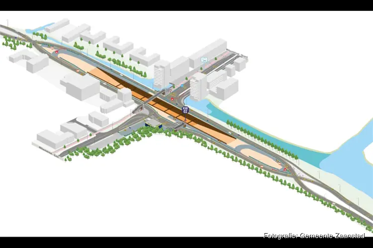 Nieuwe verkeerssituatie (DDI) bij kruispunt Wibautstraat/Thorbeckeweg vanaf 21 juli in gebruik 