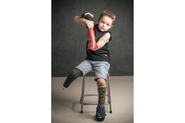 Gastexpositie 'Powerkids' in Museum of Humanity