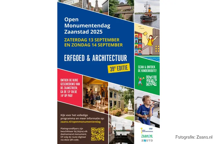 Open Monumentendag Zaanstad 2025: Ontdek Erfgoed & Architectuur
