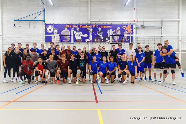 Compaen Volleybal Academie in hogere sferen