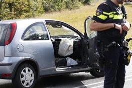 N246 afgesloten na frontale botsing