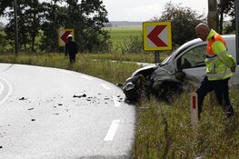 N246 afgesloten na frontale botsing