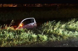 Brommobiel te water in Assendelft, bestuurder ongedeerd