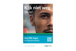 'Zeg NEE tegen straatintimidatie'