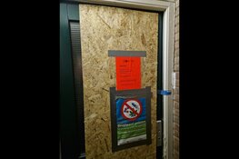 Woning gesloten aan de Landzichtlaan in Krommenie