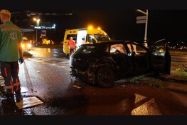 Gewonden en veel schade bij ongeval op Provincialeweg