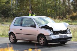 Veel schade bij ongeval op N203