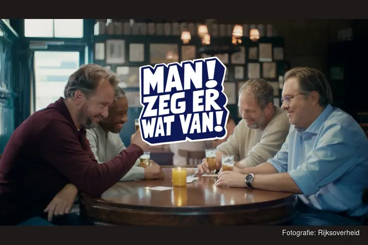 Landelijke campagne ‘Man, zeg er wat van!’ nu ook te zien in horeca in Zaanstad