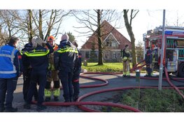 Brand in stolpboerderij Wijdewormer