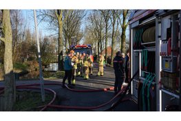 Brand in stolpboerderij Wijdewormer