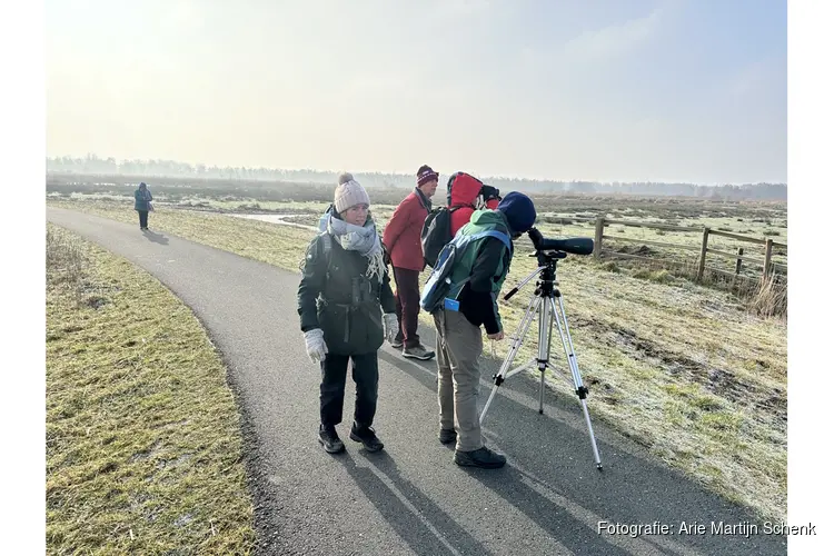 Veel belangstelling voor IVN Vogelsafari in 't Twiske