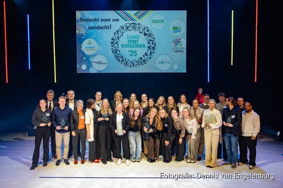 'We vieren de kracht van sport', winnaars Zaanse Sportverkiezingen 2025 
