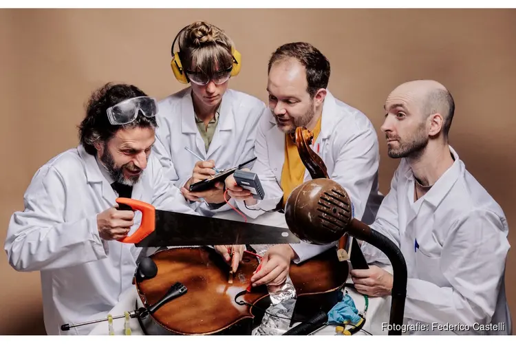 North Sea String Quartet maakt op akoestische wijze elektronische muziek met nieuw album ZONAR